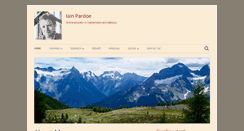 Desktop Screenshot of iainpardoe.com